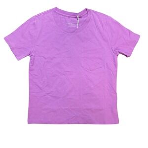 Everlane NWT Purple Boxy Short Sleeve Shirt Tee Casual Size XXS